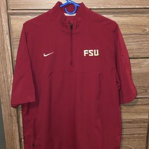 Nike FSU Short Sleeve Windbreaker